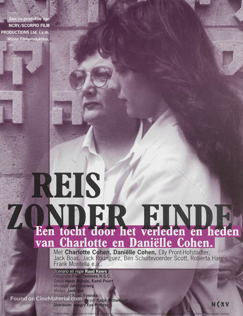 uitzetten native Matroos Reis zonder einde (1988) Dutch movie poster