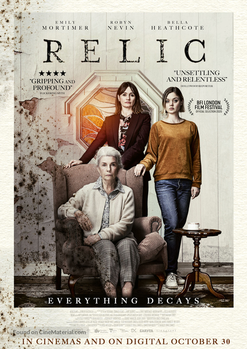 Relic - British Movie Poster