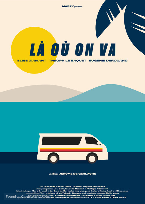 L&agrave; o&ugrave; on va - French Movie Poster