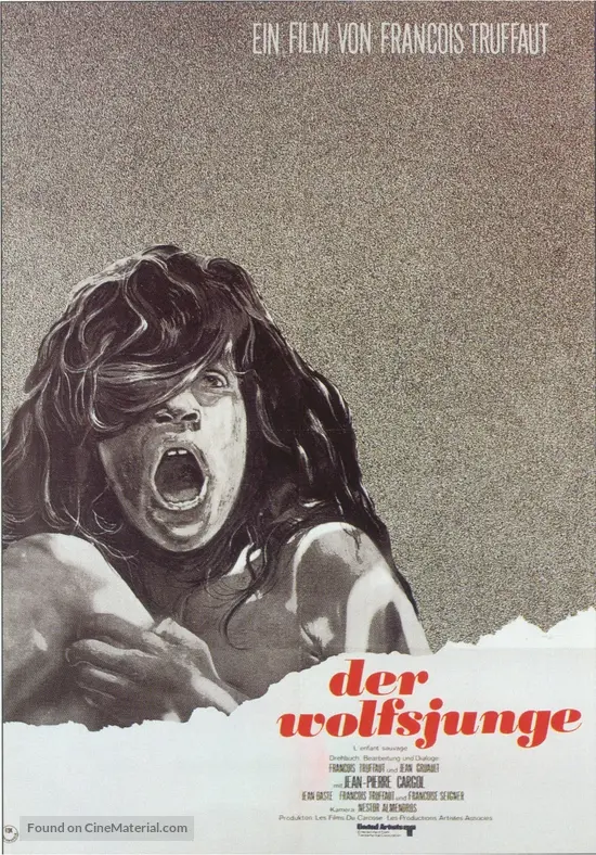 L&#039;enfant sauvage - German Movie Poster