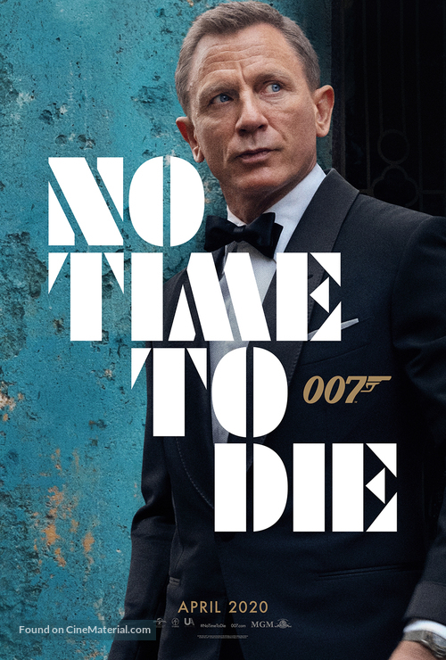 No Time to Die - Danish Movie Poster