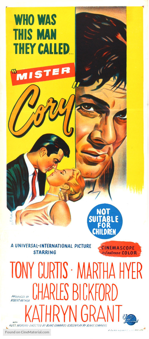 Mister Cory - Australian Movie Poster