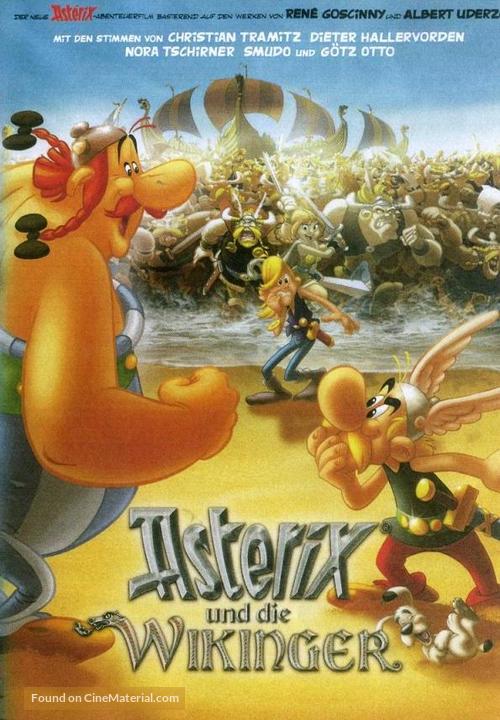 Ast&egrave;rix et les Vikings - German Movie Cover