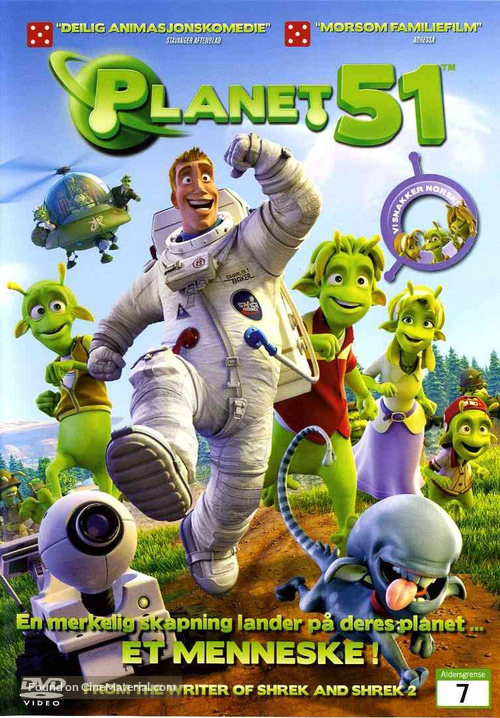 Planet 51 - Norwegian Movie Cover