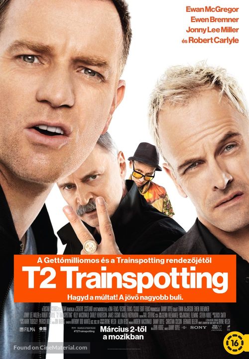 T2: Trainspotting - Hungarian Movie Poster
