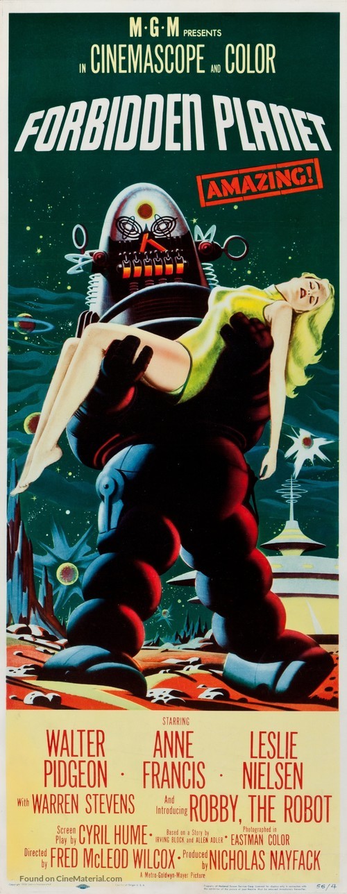 Forbidden Planet - Movie Poster