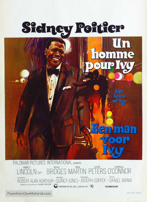 For Love of Ivy - Belgian Movie Poster