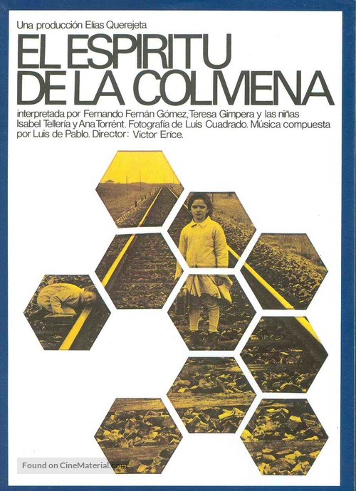 El esp&iacute;ritu de la colmena - Spanish Movie Poster