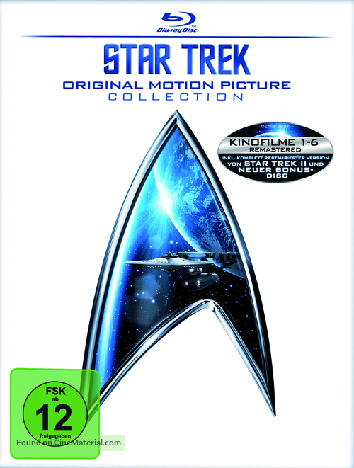 Star Trek: The Undiscovered Country - German Blu-Ray movie cover