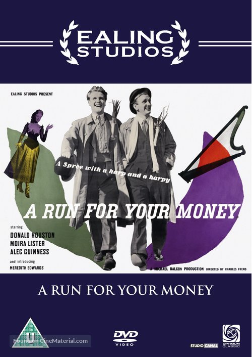 A Run for Your Money - British DVD movie cover