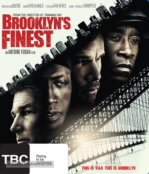 Brooklyn&#039;s Finest - New Zealand Blu-Ray movie cover