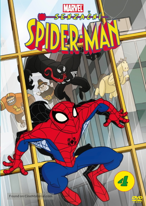 &quot;The Spectacular Spider-Man&quot; - Czech DVD movie cover