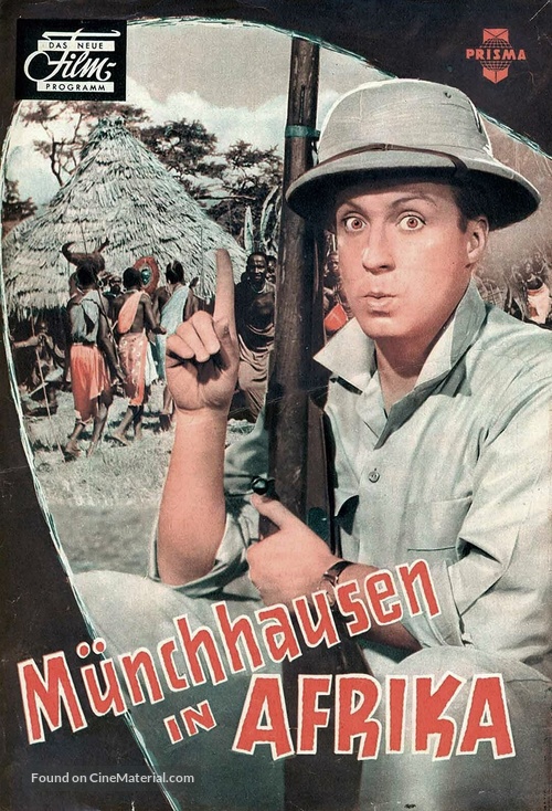 M&uuml;nchhausen in Afrika - German poster