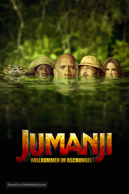 Jumanji: Welcome to the Jungle - German Movie Cover