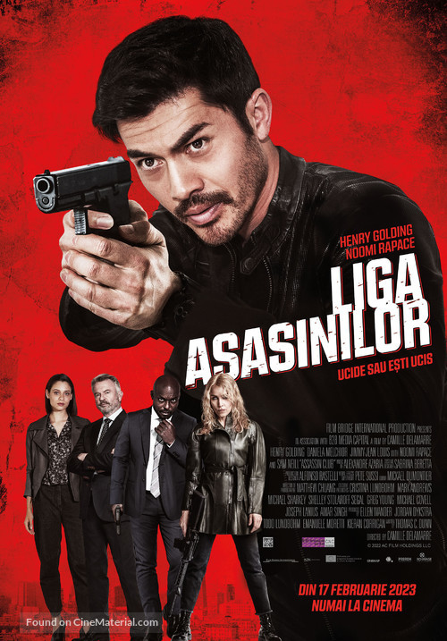 Assassin Club - Romanian Movie Poster