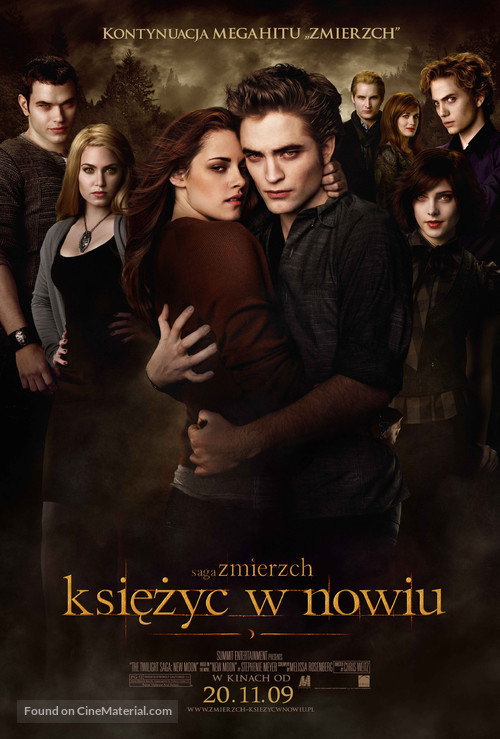 The Twilight Saga: New Moon - Polish Movie Poster