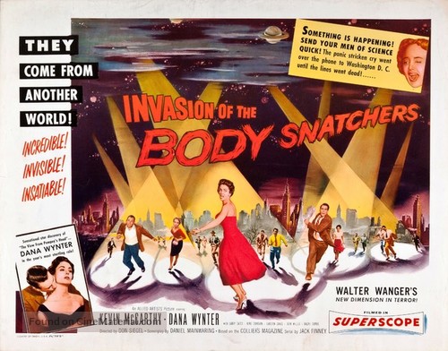 Invasion of the Body Snatchers - Movie Poster