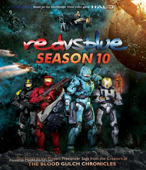 Red vs. Blue: Season 10 - Blu-Ray movie cover