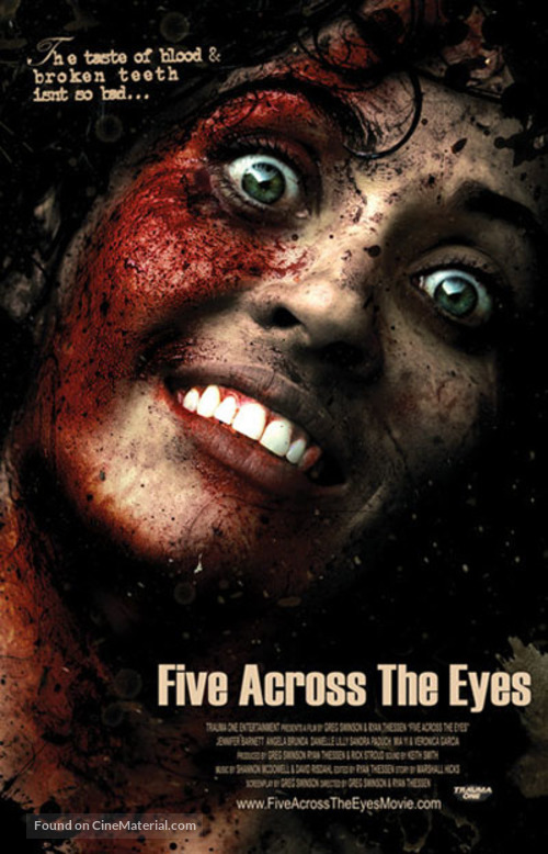 Five Across the Eyes - poster