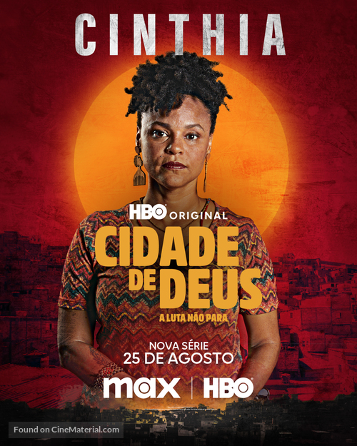 &quot;Cidade de Deus: A Luta N&atilde;o Para&quot; - Brazilian Movie Poster