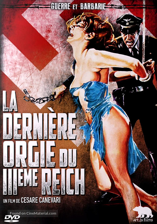 L&#039;ultima orgia del III Reich - French DVD movie cover