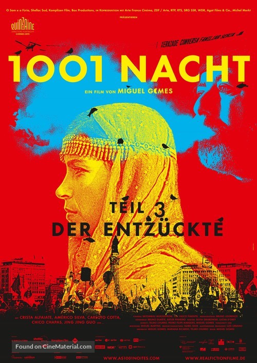 As Mil e Uma Noites: Volume 3, O Encantado - German Movie Poster