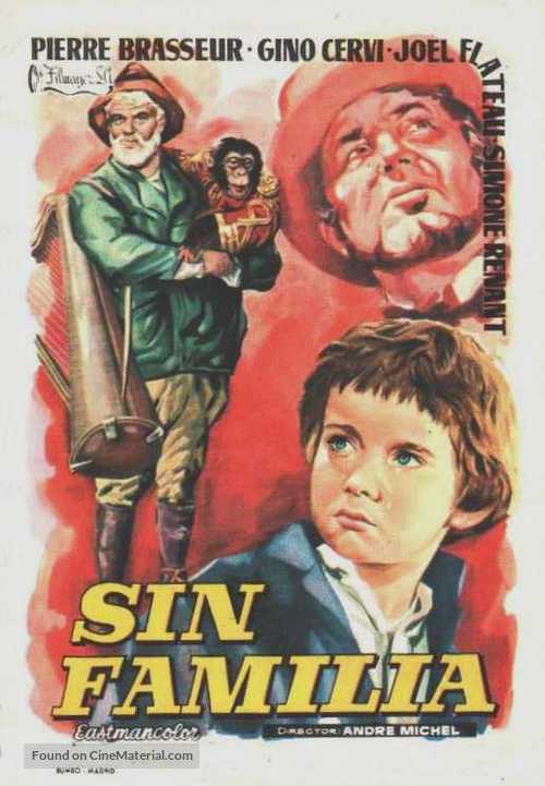 Sans famille - Spanish Movie Poster