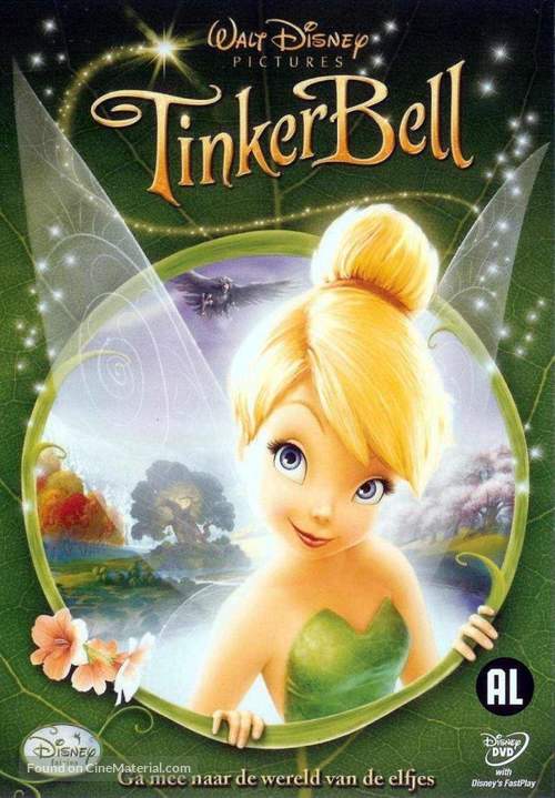 Tinker Bell - Dutch DVD movie cover