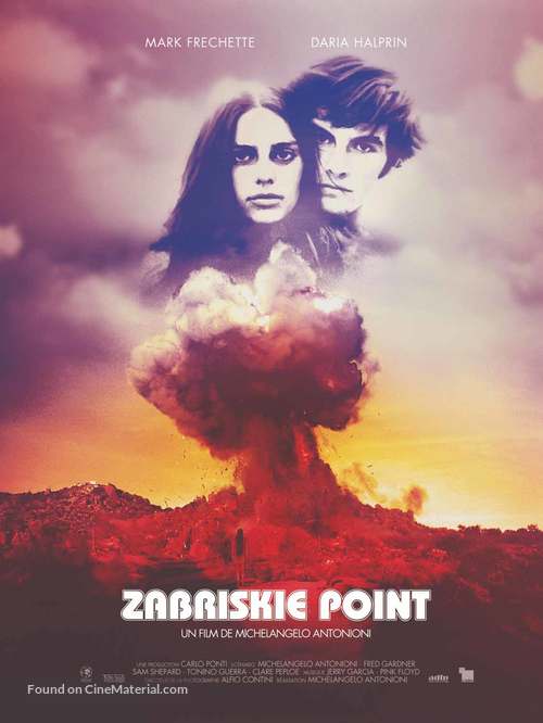 Zabriskie Point - French Movie Poster