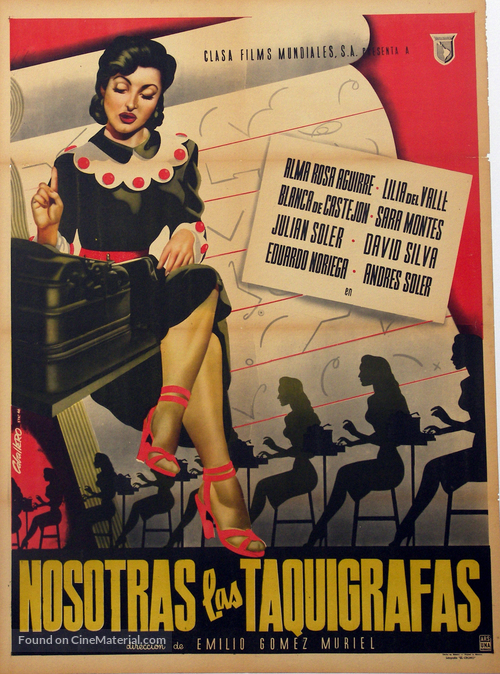 Nosotras, las taqu&iacute;grafas - Mexican Movie Poster