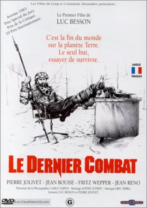 Le dernier combat - French DVD movie cover