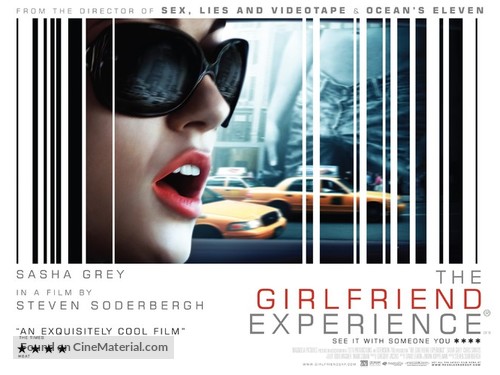 The Girlfriend Experience - British Movie Poster