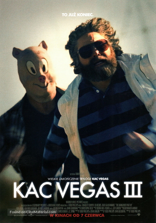 The Hangover Part III - Polish Movie Poster