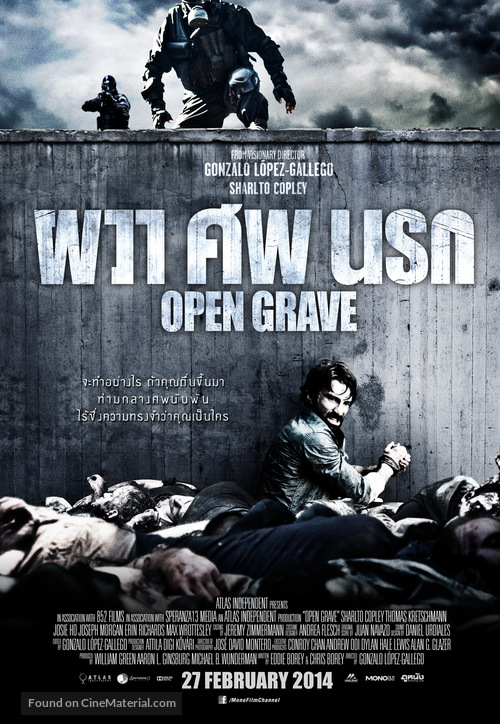 Open Grave - Thai Movie Poster