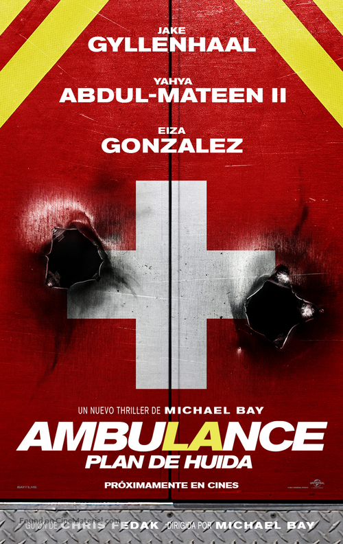 Ambulance - Spanish Movie Poster