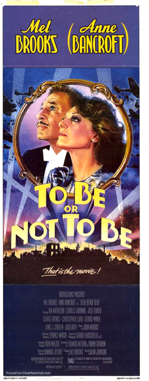 To Be or Not to Be - Movie Poster