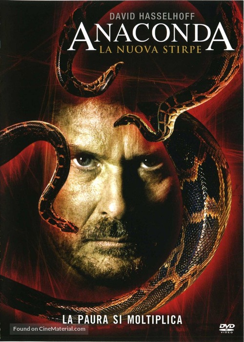 Anaconda III - Italian DVD movie cover