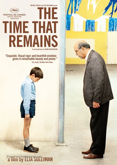 The Time That Remains - DVD movie cover