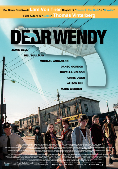 Dear Wendy - Italian Movie Poster
