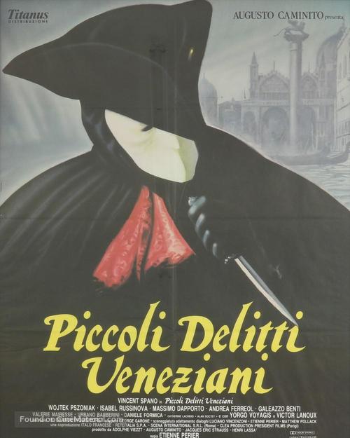 Rouge Venise - Italian Movie Poster