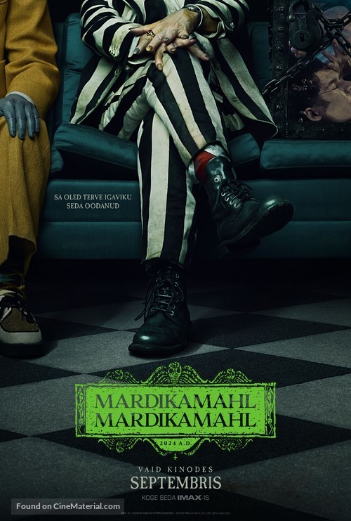 Beetlejuice Beetlejuice - Estonian Movie Poster