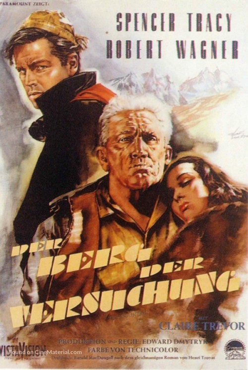 The Mountain - German Movie Poster