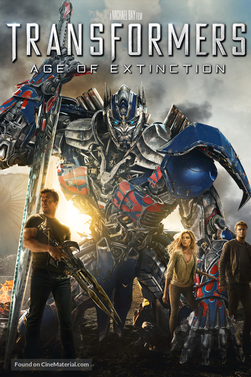Transformers: Age of Extinction - DVD movie cover