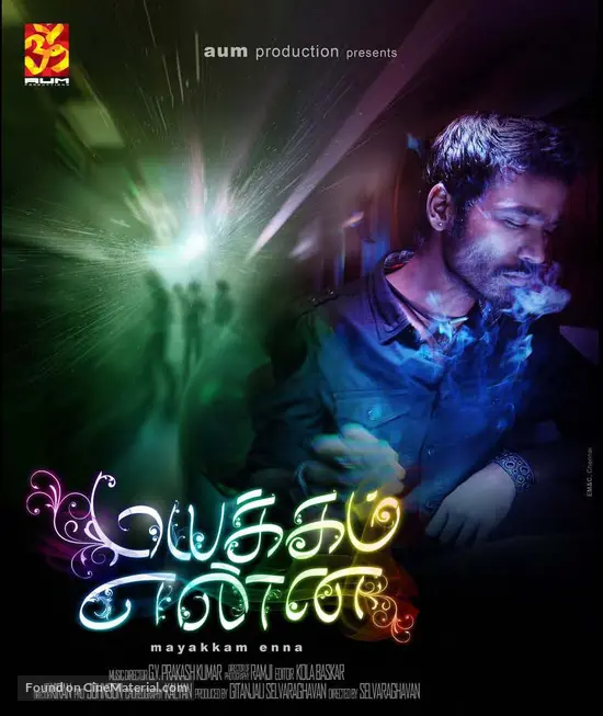 Mayakkam Enna - Indian Movie Poster