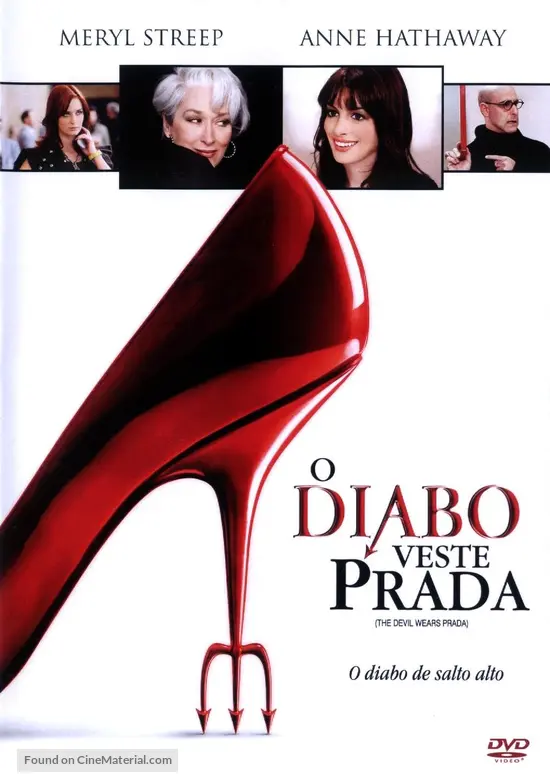 The Devil Wears Prada - Brazilian Movie Cover