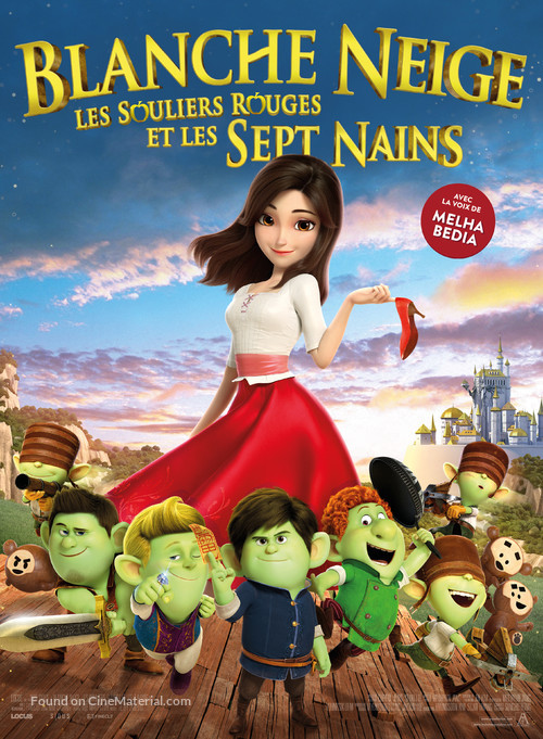 Red Shoes &amp; the 7 Dwarfs - French Movie Poster