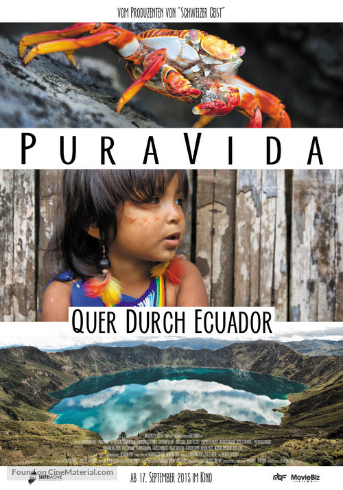 Pura Vida: Quer durch Ecuador - Swiss Movie Poster