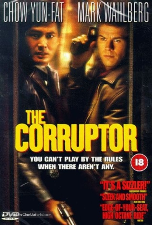 The Corruptor - British DVD movie cover