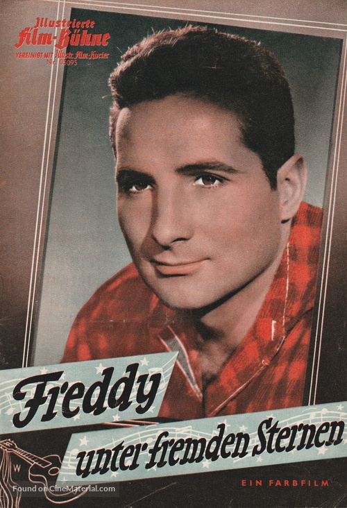 Freddy unter fremden Sternen - German poster