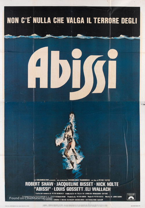 The Deep - Italian Movie Poster